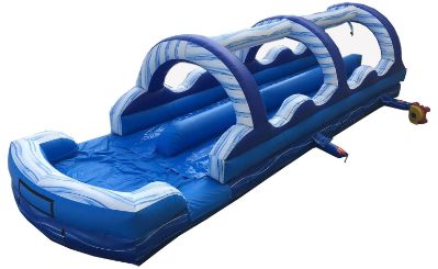 Blue Marble Dual Lane Inflatable